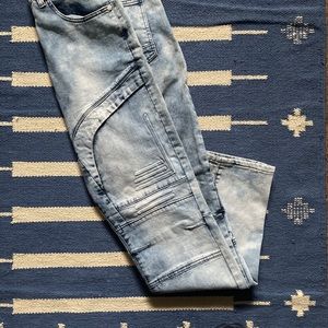 Blind trust biker jeans new with tags